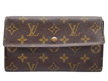 LOUIS VUITTON MONOGRAM BROWN WALLET