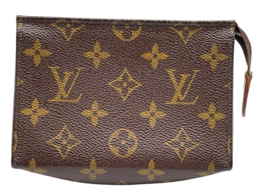 LOUIS VUITTON MONOGRAM BROWN POUCH 5.5"