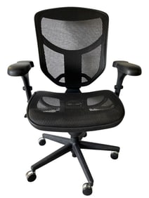 REALSPACE PRO ERGONOMIC BLACK MESH OFFICE CHAIR