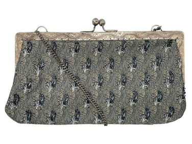CHRISTINA BEADED EVENING BAG W/ CHAIN STRAP