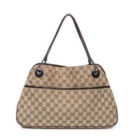 GUCCI ECLIPSE TOTE CANVAS SHOULDER BAG