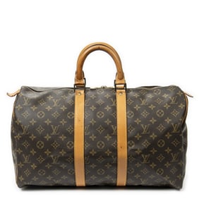 LOUIS VUITTON KEEPALL BANDOULIERE TRAVEL BAG