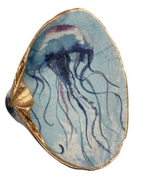 SERENITY SHELLS Conjoined Jellyfish Jewelry Dish