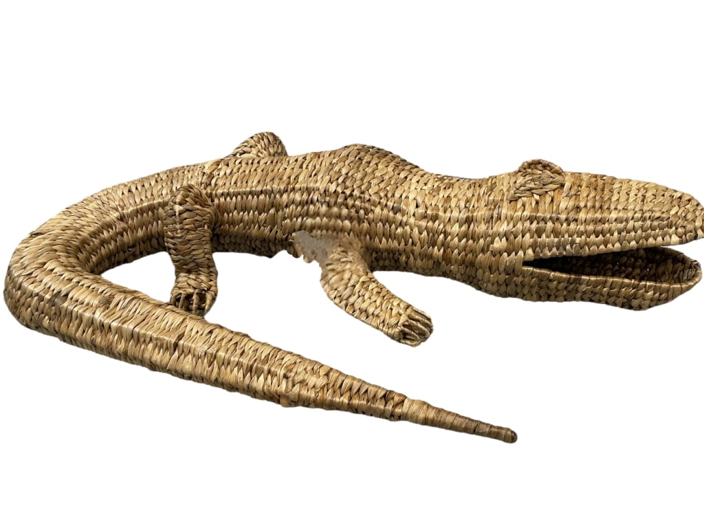 MARIO LOPEZ TORRES STYLE LARGE CROCODILE 39" (1 of 5)