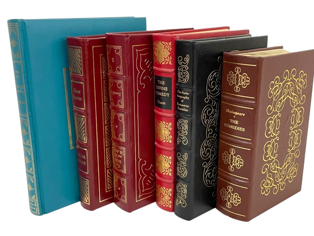 6 COLLECTION EASTON PRESS LEATHER-BOUND BOOKS (1 of 6)