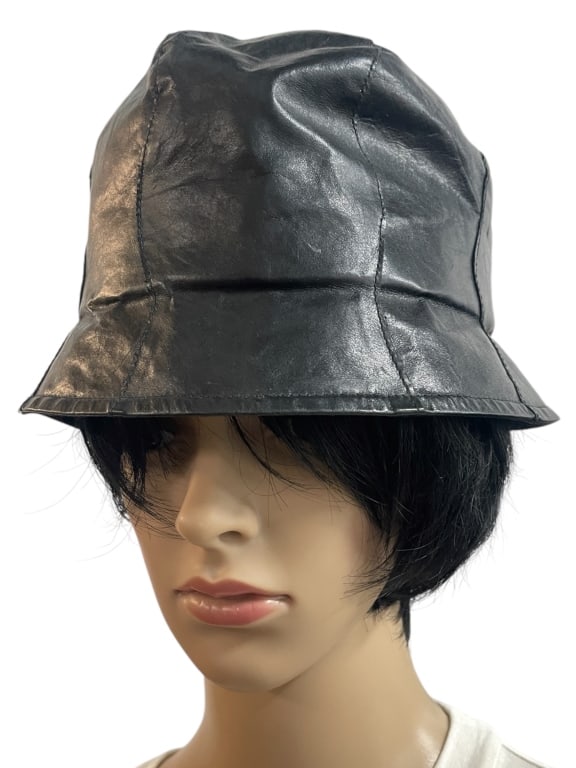 ERIC JAVITS BLACK BUCKET HAT (1 of 5)