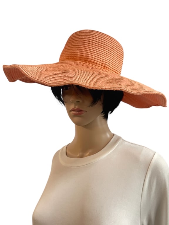 EASY GARDENER PEACH WIDE BRIM SUN HAT (1 of 5)