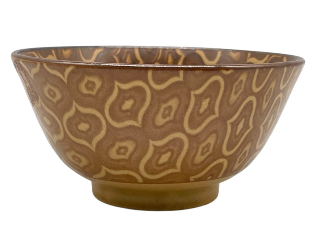 VINTAGE YOKOHAMA STUDIO STONEWARE BOWL 5" (1 of 5)