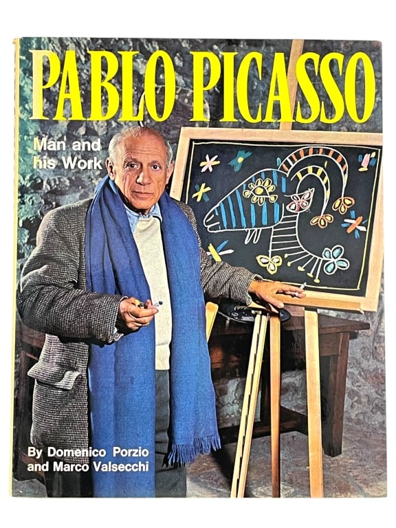 1973 PABLO PICASSO COFFEE TABLE ART BOOK (1 of 8)