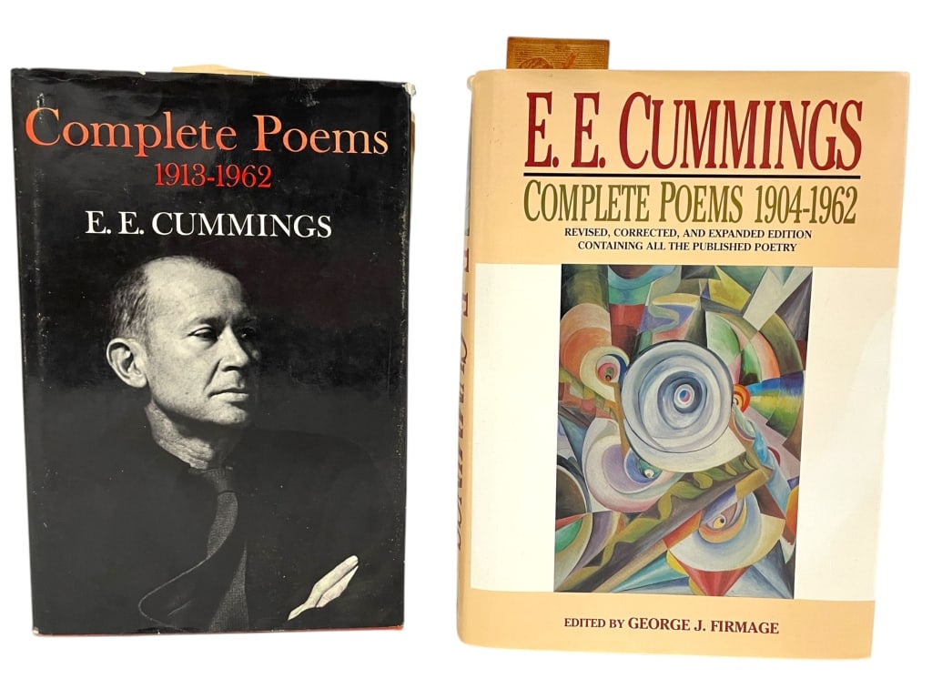 TWO VOLUMES OF COMPLETE POETRY BY E.E. CUMMINGS (1 of 8)