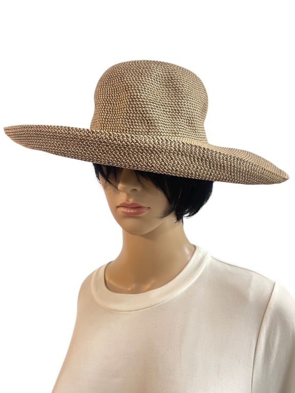 ERIC JAVITS WIDE BRIM MULTICOLOR SUN HAT (1 of 5)
