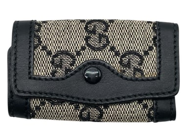 GUCCI MINI GG KEY CASE 3"