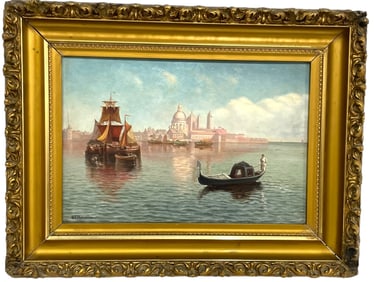 SIGNED OIL PAINTING BY W.T. ROBINSON