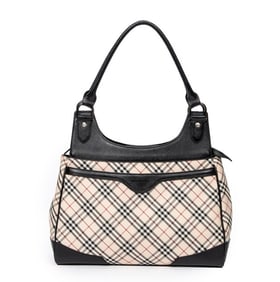 BURBERRY MEDIUM NOVA CHECK HOBO