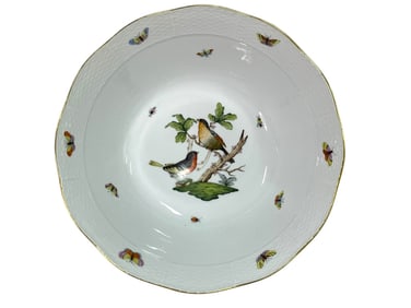 HEREND ROTHSCHILD SERVING BOWL 12"