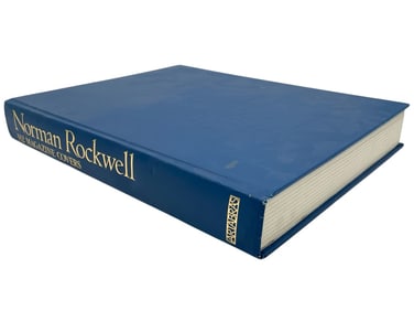 NORMAN ROCKWELL 332 MAGAZINE COVERS BOOK 15"