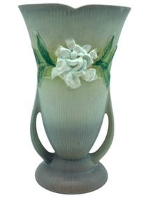 ROSEVILLE POTTERY GARDENIA VASE 12"