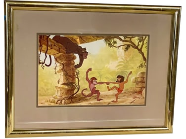 1968 THE JUNGLE BOOK LOBBY CARD LITHOGRAPH 20"
