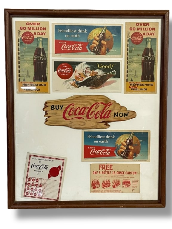 COLLECTION OF VINTAGE COCA-COLA MEMORABILIA (1 of 6)