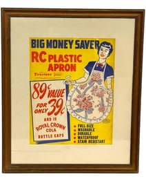 ORIGINAL VINTAGE ADVERTISING POSTER 20"