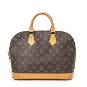 LOUIS VUITTON MONOGRAMMED ALMA PM HANDBAG
