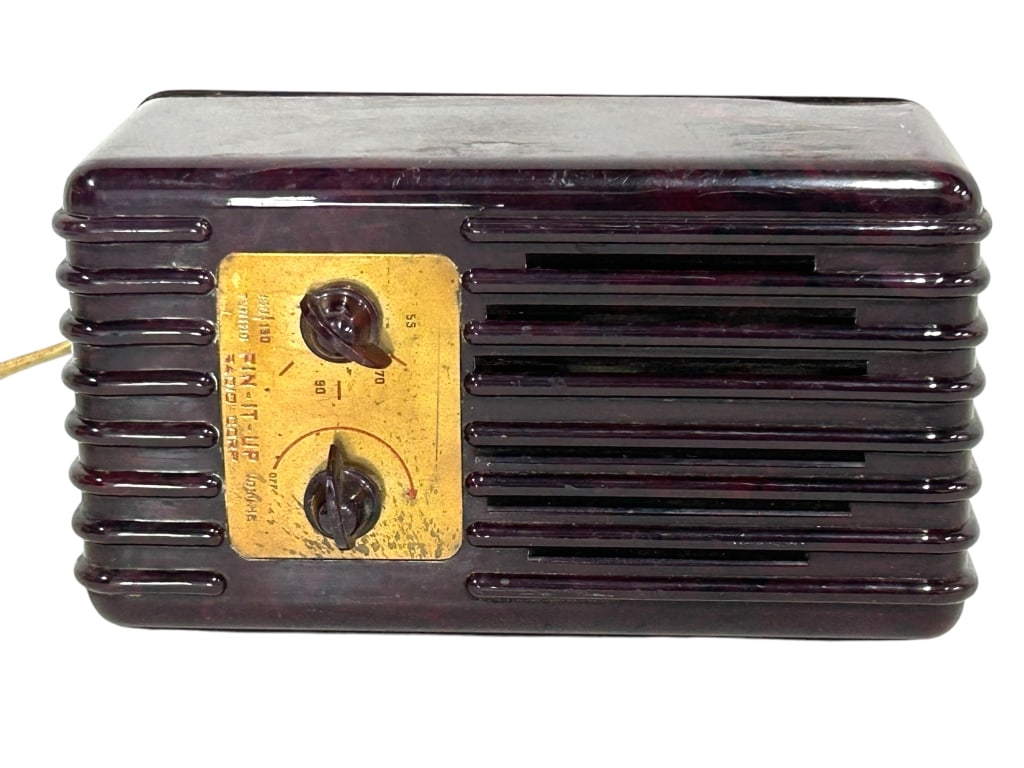 VINTAGE TRU-TONE BAKELITE AM TUBE RADIO 1930-40s (1 of 5)