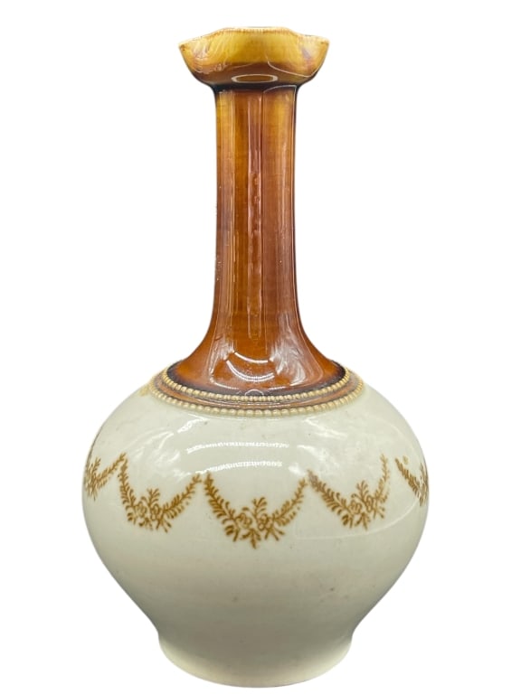 VINTAGE FRENCH STONEWARE RUM JUG 8.5" (1 of 5)