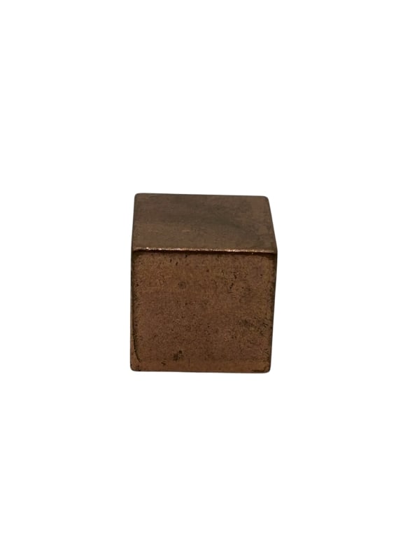 SOLID COPPER CUBE 1" (1 of 4)
