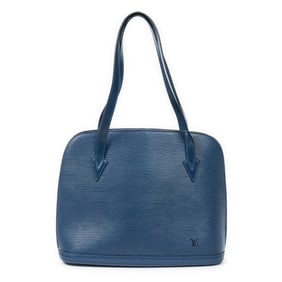LOUIS VUITTON LUSSAC BLUE EPI LEATHER SHOULDER BAG