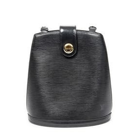 LOUIS VUITTON CLUNY BLACK EPI LEATHER SHOULDER BAG