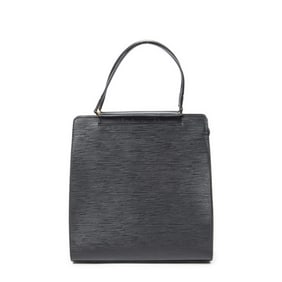 LOUIS VUITTON FIGARI MM BLACK EPI LEATHER HANDBAG