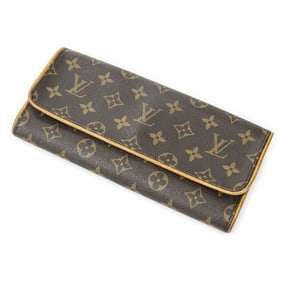 LOUIS VUITTON TWIN GM MONOGRAM CANVAS SHOULDER BAG
