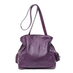 LOEWE MEDIUM TASSEL FLAMENCO CALFSKIN LEATHER BAG