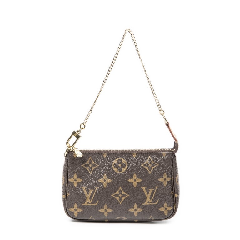LOUIS VUITTON MINI POCHETTE MONOGRAM POUCH (1 of 9)