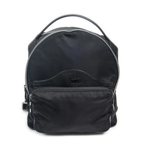 LOUBOUTIN BACKLOUBI BACKPACK NYLON CANVAS BACKPACK