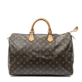 LOUIS VUITTON SPEEDY 40 COATED CANVAS HANDBAG