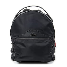 LOUBOUTIN SMALL BACKLOUBI CANVAS BACKPACK