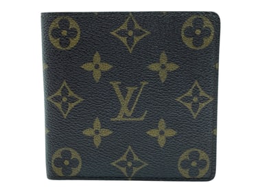 LOUIS VUITTON MONOGRAM CANVAS COMPACT WALLET