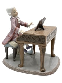 LLADRO YOUNG MOZART LTD. ED. PORCELAIN FIGURINE 6"