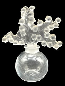 LALIQUE FRANCE CLAIREFONTAINE PERFUME BOTTLE