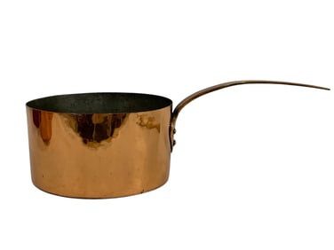 FRENCH COPPER SAUCEPAN 8.5"