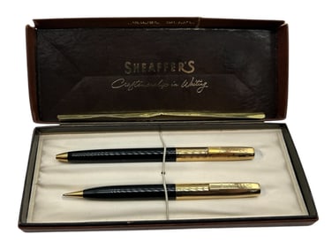 VINTAGE SHEAFFER BALLPOINT PEN & MECHANICAL PENCIL