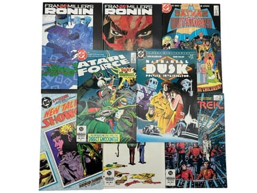 LOT OF 8 VINTAGE DC COMICS