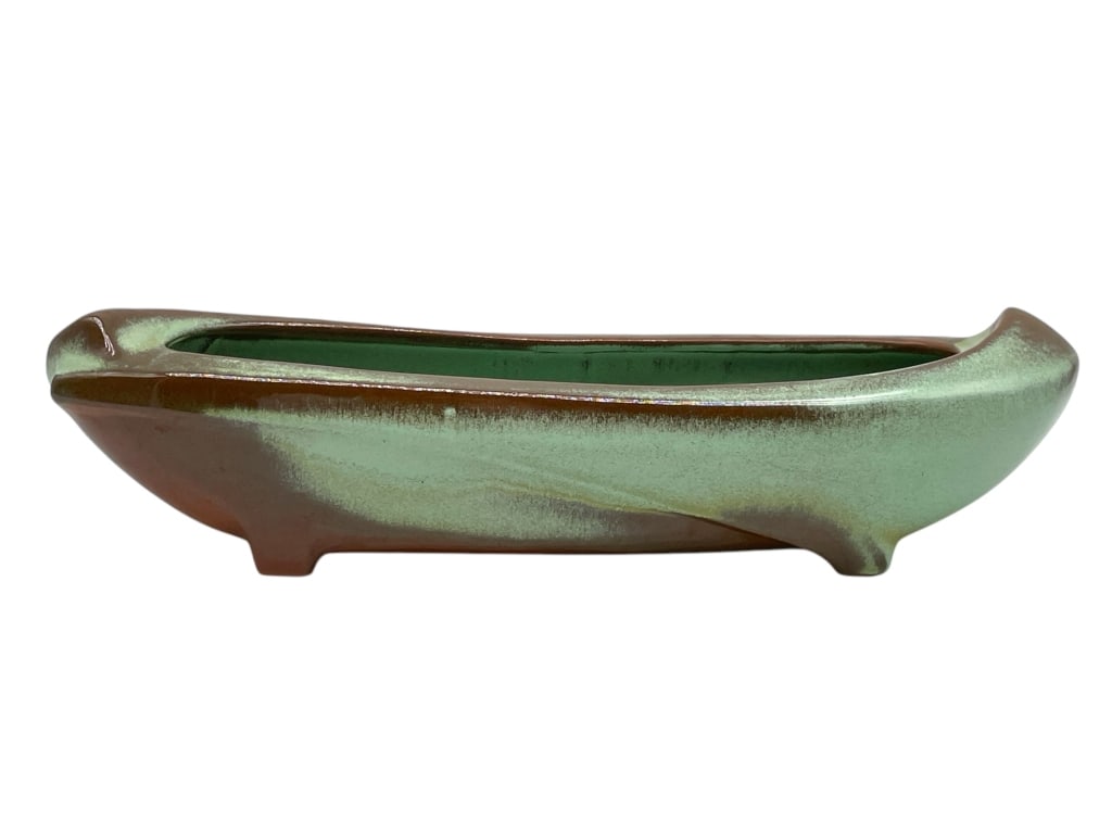 FRANKOMA MID-CENTURY MODERN CERAMIC PLANTER 13" (1 of 6)