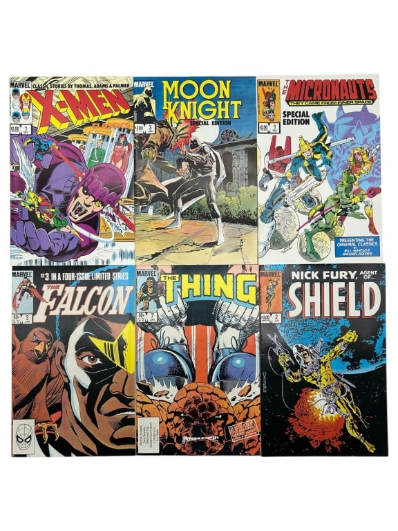 LOT OF 6 VINTAGE MARVEL COMICS (1 of 8)