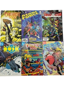 LOT OF 6 VINTAGE DC SCI-FI & ACTION COMICS