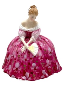 ROYAL DOULTON VICTORIA PORCELAIN FIGURINE 7"