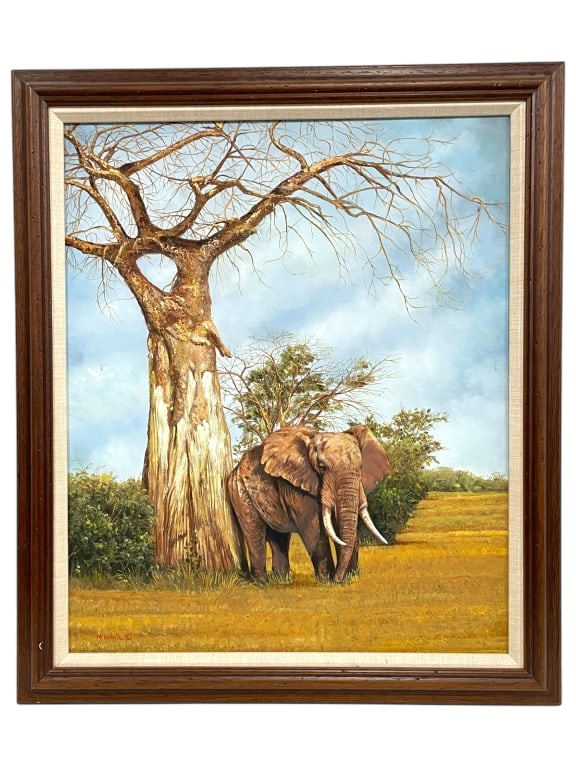 MOHAMED ISMAIL ORIGINAL OIL PAINTING 28.5 (1 of 5)