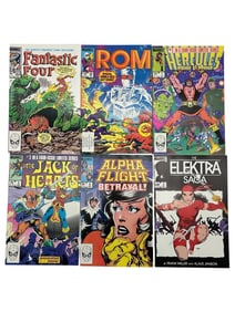 LOT OF 6 VINTAGE COMICS