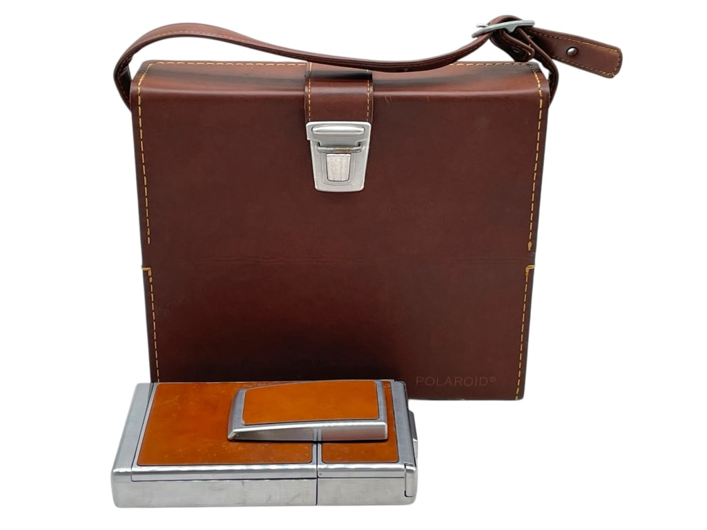 POLAROID SX-70 LAND CAMERA W/ ORIGINAL CASE (1 of 7)